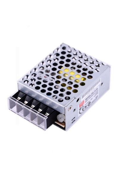 Mean Well RS-15-48 15W Tek Çıkışlı Kapalı Power Supply