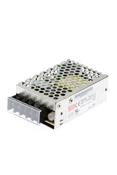 Mean Well RS-25-12 25W 12V 0-2.1A Led Sürücü - Thumbnail
