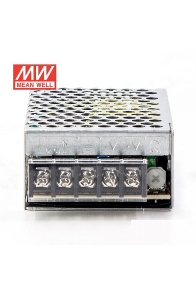 Mean Well RS-25-15 25W 15V 0-1.7A Led Sürücü - Thumbnail
