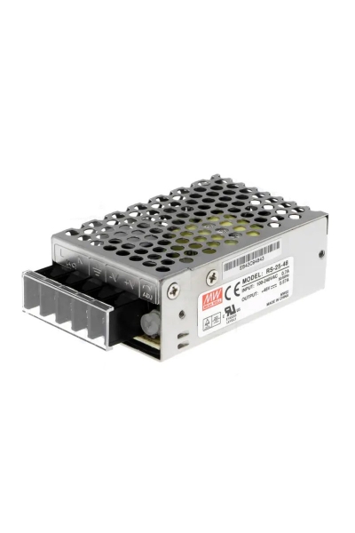 Mean Well RS-25-48 25W Tek Çıkışlı Kapalı Power Supply