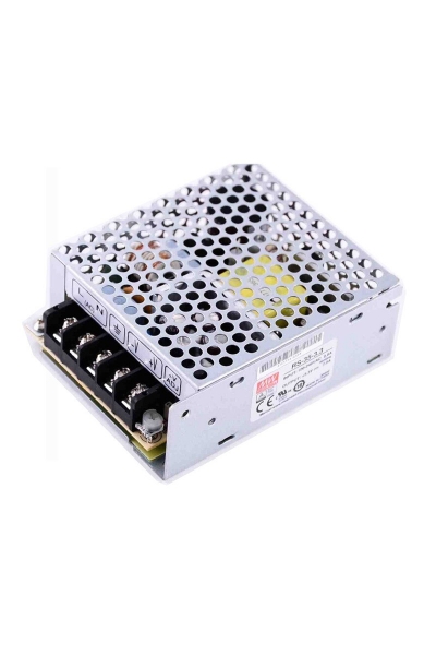 Mean Well RS-35-3.3 35W Tek Çıkışlı Kapalı Power Supply