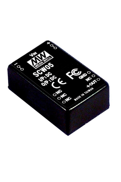 Mean Well SCW05A-09 5W İzole Dönüştürücü