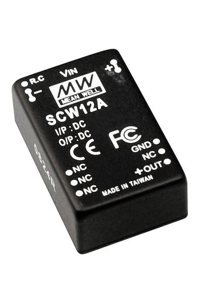 Mean Well SCW12A-12 12W İzole Dönüştürücü