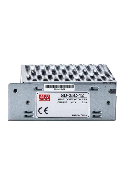 Mean Well - Mean Well SD-25C-12 36-72V 25W DC-DC Dönüştürücü Mean Well - Mean Well SD-25C-12 36-72V 25W DC-DC Dönüştürücü