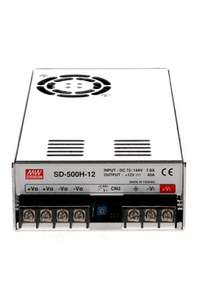 Mean Well - Mean Well SD-500H-12 500W İzole Dönüştürücü Mean Well - Mean Well SD-500H-12 500W İzole Dönüştürücü
