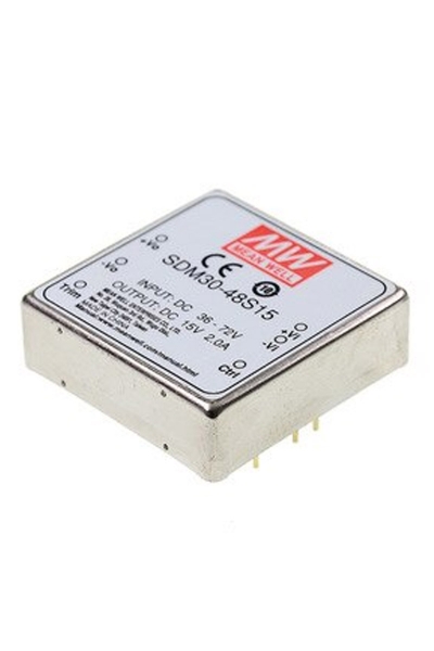 Mean Well SDM30-48S15 30W İzole Dönüştürücü