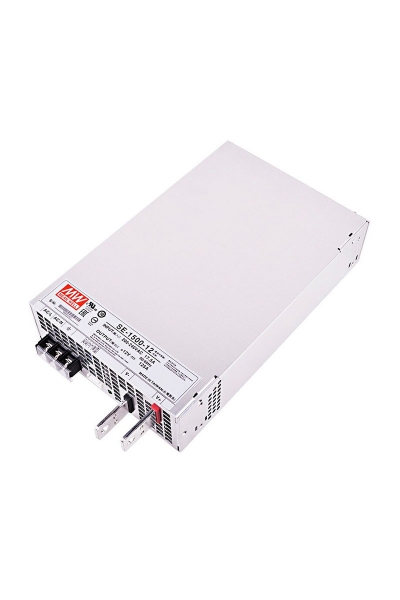 Mean Well SE-1500-12 1500W 12VDC 125A Kutulu Ekonomik Tek Çıkışlı Kapalı Kasa Power Supply