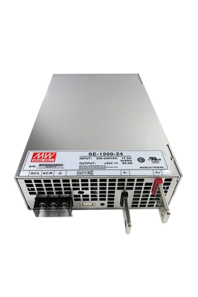 Mean Well SE-1500-24 1500W 24VDC 62.5A Kutulu Ekonomik Tek Çıkışlı Kapalı Kasa Power Supply - Thumbnail