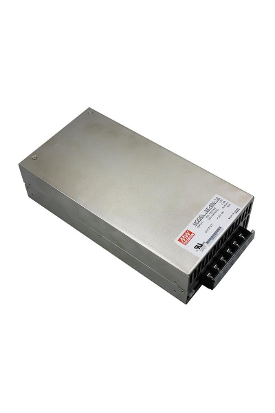 Mean Well SE-600-12 600W 12VDC 50A Kutulu Ekonomik Tek Çıkışlı Kapalı Kasa Power Supply - Thumbnail
