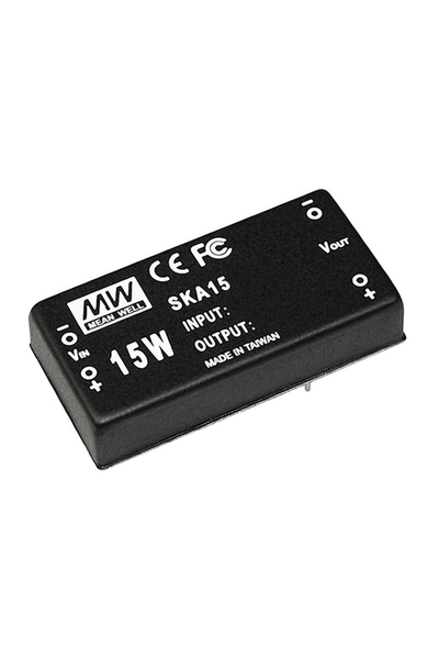 Mean Well - Mean Well SKA15C-12 15W İzole Dönüştürücü