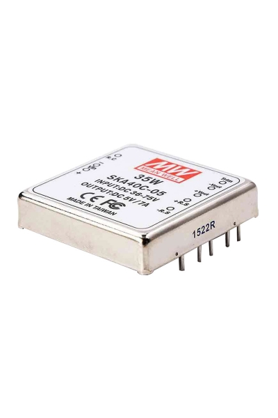 Mean Well - Mean Well SKA40C-05 40W 5V 0.7-7A DC-DC Dönüştürücü