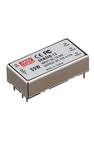Mean Well SKM50B-12 50W İzole Dönüştürücü