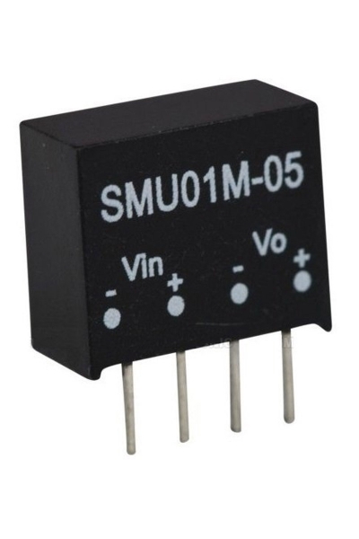 Mean Well SMU01M-05 1W İzole Dönüştürücü