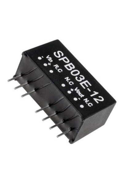 Mean Well SPB03E-12 3W İzole Dönüştürücü