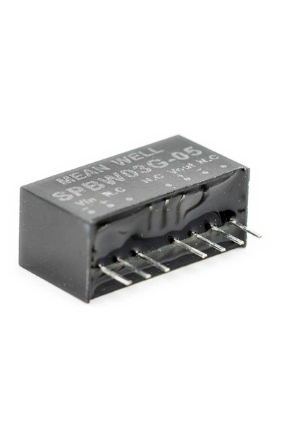 Mean Well SPBW03G-05 3W 18-75VDC 5VDC 600mA Regüleli Tek Çıkışlı İzole Dönüştürücü