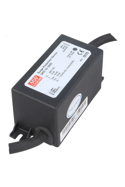 Mean Well - Mean Well SPD-10-320S 120-320V AC 10kA Led Sürücü Aşırı Gerilim Koruma Cihazı Mean Well - Mean Well SPD-10-320S 120-320V AC 10kA Led Sürücü Aşırı Gerilim Koruma Cihazı