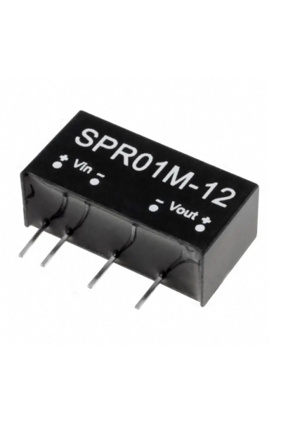 Mean Well SPR01M-12 1W İzole Dönüştürücü