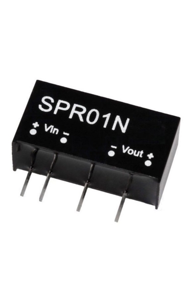 Mean Well SPR01N-12 1W 12V 84mA DC-DC Dönüştürücü Mean Well SPR01N-12 1W 12V 84mA DC-DC Dönüştürücü