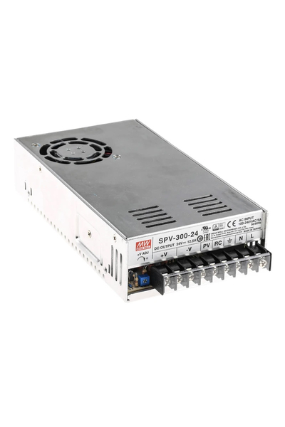 Mean Well SPV-300-24 24V DC 12.5A AC-DC Kapalı Kasa Güç Kaynağı