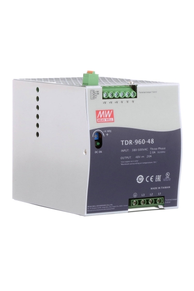 Mean Well - Mean Well TDR-960-48 960W DIN Ray Power Supply