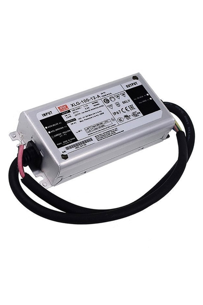 Mean Well - Mean Well XLG-100-12-A 12V DC 8A Dahili PFC AC-DC Tek Çıkışlı Led Sürücü