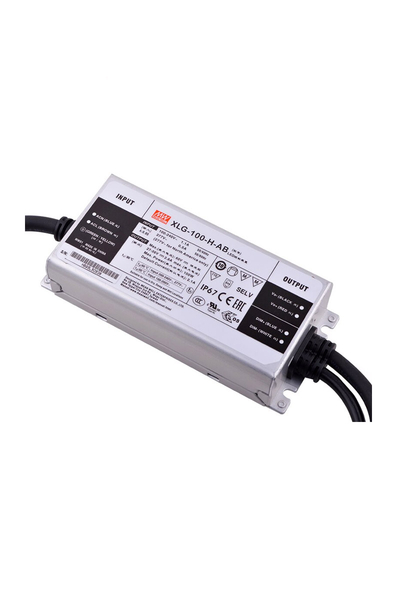 Mean Well - Mean Well XLG-100-H-AB 56V DC 2.78A Dahili PFC AC-DC Tek Çıkışlı Led Sürücü