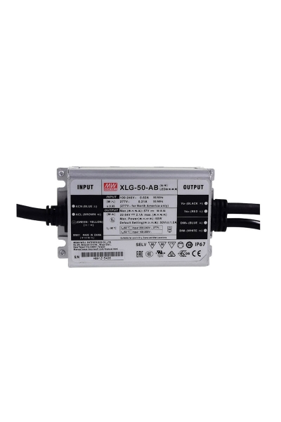 Mean Well - Mean Well XLG-50-AB 50W Tek çıkışlı LED Sürücü Dahili Sabit Güç Modu