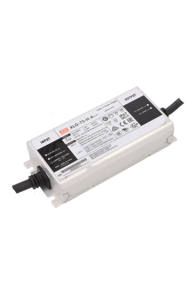 Mean Well - Mean Well XLG-75-H-A 56V DC 2.1A Dahili PFC AC-DC Tek Çıkışlı Led Sürücü Mean Well - Mean Well XLG-75-H-A 56V DC 2.1A Dahili PFC AC-DC Tek Çıkışlı Led Sürücü