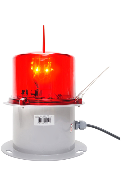 Mesan - Mesan MS 1362.1.220VAC Kırmızı Düşük Yoğunluklu Power Ledli Uçak İkaz Lambası Mesan - Mesan MS 1362.1.220VAC Kırmızı Düşük Yoğunluklu Power Ledli Uçak İkaz Lambası