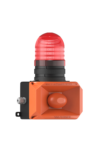 Mesan - Mesan MS 201.1.85-260VAC Kırımızı Xenon Çakarlı İkaz Lambalı Çok Sesli Siren Mesan - Mesan MS 201.1.85-260VAC Kırımızı Xenon Çakarlı İkaz Lambalı Çok Sesli Siren