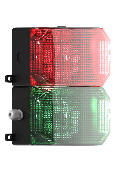 Mesan - Mesan MS 218.1.2.12-24VAC/DC Kırmızı-Yeşil Cube Ledli İkaz Lambası Mesan - Mesan MS 218.1.2.12-24VAC/DC Kırmızı-Yeşil Cube Ledli İkaz Lambası
