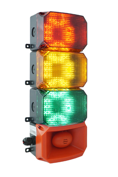 Mesan - Mesan MS 224.1.3.2.12-24VDC Kırmızı-Turuncu-Yeşil Cube Led İkaz Lambalı Çok Sesli Elektronik Siren Mesan - Mesan MS 224.1.3.2.12-24VDC Kırmızı-Turuncu-Yeşil Cube Led İkaz Lambalı Çok Sesli Elektronik Siren