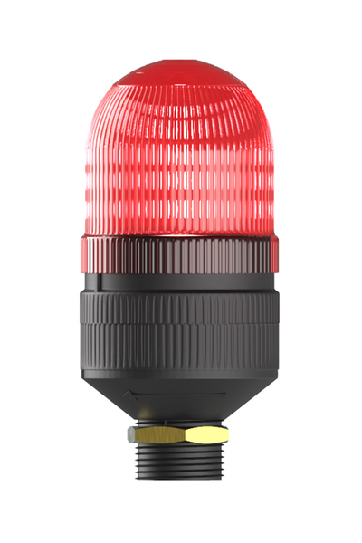 Mesan MS 383.1.85-260VAC Kırmızı M30 Rakor Montajlı Buzzerlı İkaz Lambası