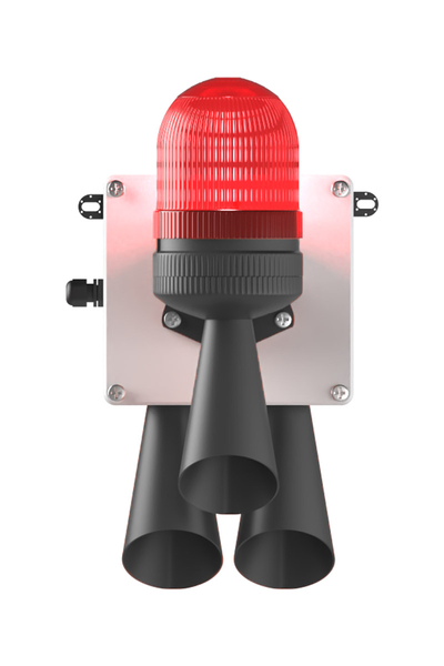 Mesan - Mesan MS 5806.1.12-24VAC/DC Kırmızı Smd Multi Led İkaz Lambalı Çok Sesli Üçlü Elektronik Siren Mesan - Mesan MS 5806.1.12-24VAC/DC Kırmızı Smd Multi Led İkaz Lambalı Çok Sesli Üçlü Elektronik Siren