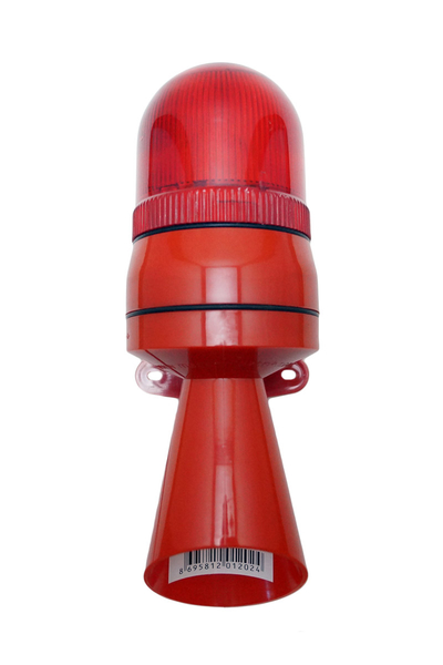 Mesan - Mesan MS 5812.1.12-24VDC Kırmızı Xenon Strobe Çakarlı Elektronik Siren Mesan - Mesan MS 5812.1.12-24VDC Kırmızı Xenon Strobe Çakarlı Elektronik Siren