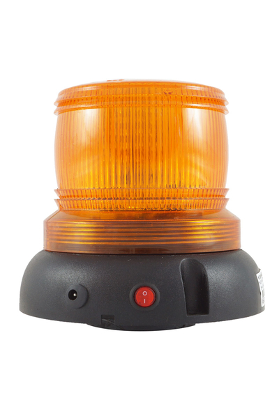 Mesan MS 6608.3.12VDC Turuncu Akülü Multi Led Buzzerlı İkaz Lambası
