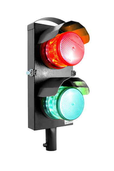 Mesan - Mesan MS 8025.1.2.12-24VAC/DC Kırmızı-Yeşil Smd Ledli İkili Trafik Lambası