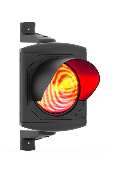 Mesan - Mesan MS 8032.1.110-220VAC Kırmızı Power Led Tekli Trafik Lambası