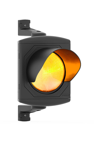 Mesan - Mesan MS 8032.3.12-24VDC Turuncu Power Led Tekli Trafik Lambası