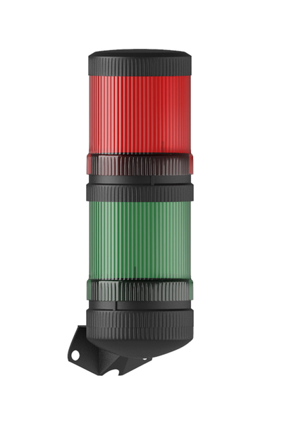 Mesan MS 86008.1.2.110-220VAC Kırmızı Yeşil Flaşörlü İkili Işıklı Kolon