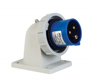 Mete Enerji - Mete Enerji 406204V 3x16A 2P+E 6h/50-60Hz 220-240V IP67 Cee Norm Vida Bağlantılı Eğik Makine Fişi Mete Enerji - Mete Enerji 406204V 3x16A 2P+E 6h/50-60Hz 220-240V IP67 Cee Norm Vida Bağlantılı Eğik Makine Fişi
