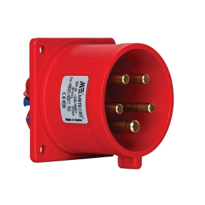 Mete Enerji - Mete Enerji 406221V 5x32A 3P+N+E 6h/50-60Hz 380-415V IP44 Cee Norm Vida Bağlantılı Düz Makine Fişi Mete Enerji - Mete Enerji 406221V 5x32A 3P+N+E 6h/50-60Hz 380-415V IP44 Cee Norm Vida Bağlantılı Düz Makine Fişi