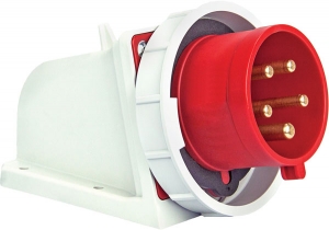 Mete Enerji - Mete Enerji 406307V 5x16A 3P+N+E 6h/50-60Hz 380-415V IP67 Cee Norm Vida Bağlantılı Eğik Gövdeli Duvar Fişi Mete Enerji - Mete Enerji 406307V 5x16A 3P+N+E 6h/50-60Hz 380-415V IP67 Cee Norm Vida Bağlantılı Eğik Gövdeli Duvar Fişi