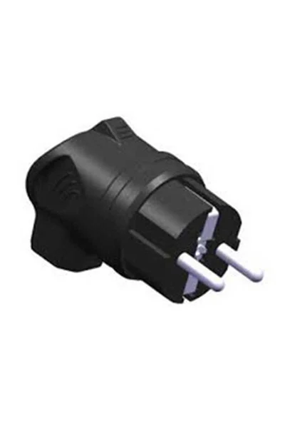 Mete Enerji - Mete Enerji 404003 1x16A 2P+E 220-240V IP44 Kauçuk Eğik Fiş