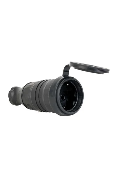 Mete Enerji - Mete Enerji 404010 1x16A 2P+E 220-240V IP44 Kauçuk Uzatma Prizi