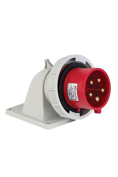 Mete Enerji - Mete Enerji 406224V 5x32A 3P+N+E 6h/50-60Hz 380-415V IP67 Cee Norm Vida Bağlantılı Eğik Makine Fişi Mete Enerji - Mete Enerji 406224V 5x32A 3P+N+E 6h/50-60Hz 380-415V IP67 Cee Norm Vida Bağlantılı Eğik Makine Fişi