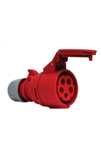 Mete Enerji - Mete Enerji 406405V 5x16A 3P+N+E 6h/50-60Hz 380-415V IP44 Cee Norm Vida Bağlantılı Uzatma Prizi