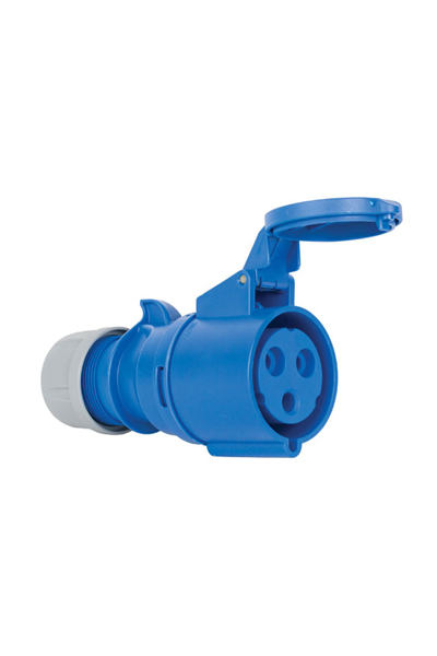 Mete Enerji - Mete Enerji 406407V 3x32A 2P+E 6h/50-60Hz 220-240V IP44 Cee Norm Vida Bağlantılı Uzatma Prizi