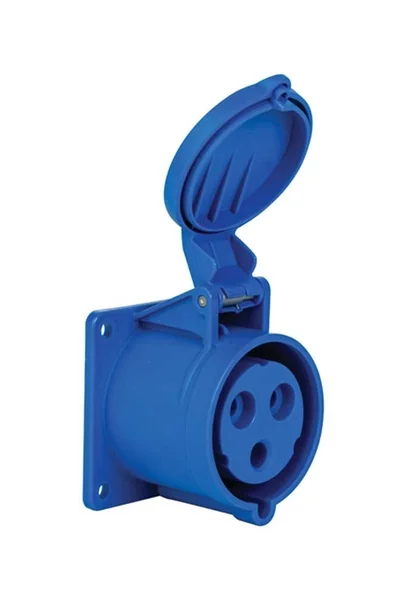 Mete Enerji 406514V 3x32A 2P+E 6h/50-60Hz 220-240V IP44 Cee NormVida Bağlantılı Düz Makine Prizi