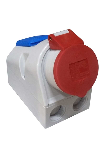 Mete Enerji - Mete Enerji T1010 5x16A IP44 Kablolu Kombinasyon Kutusu Mete Enerji - Mete Enerji T1010 5x16A IP44 Kablolu Kombinasyon Kutusu